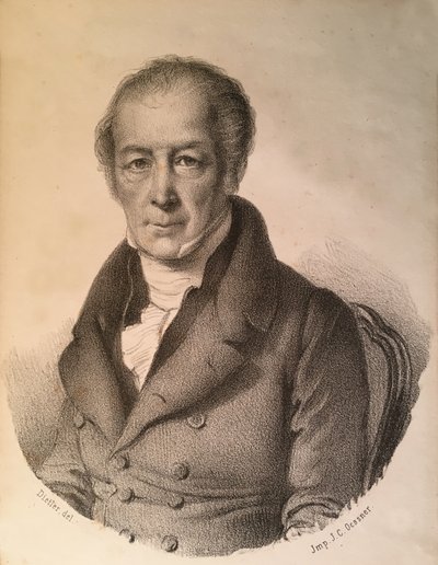 Albrecht Friedrich May door Johann Friedrich Dietler